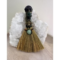 Witchy Crystal Broom