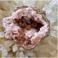 Pink Amethyst Geode