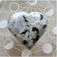 Medium Moonstone Heart