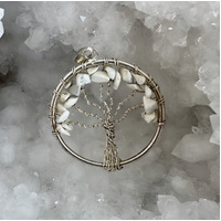 Howlite Tree of Life Pendant