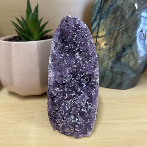 Amethyst Standing Cluster