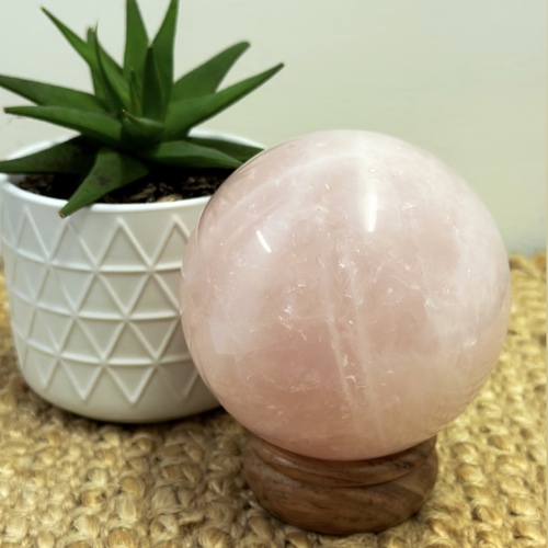 Rose Quartz Sphere