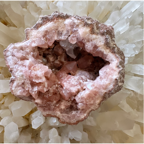 Pink Amethyst Geode