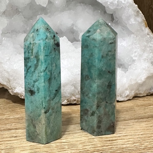 Amazonite with Smoky Quartz Generator