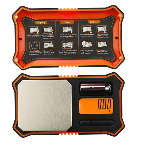 Fuzion - Orange Digital Pocket Scale