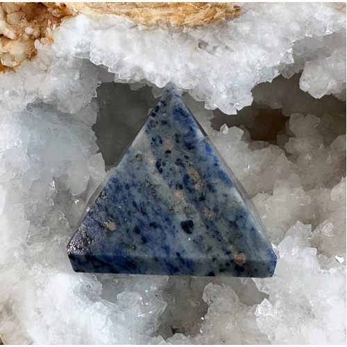 Sodalite Pyramid